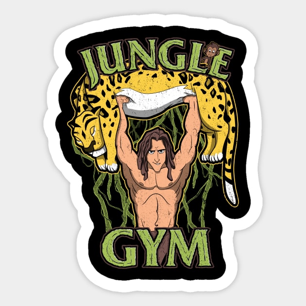 Jungle Gym Sticker by jozvoz